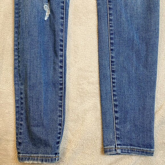 American Eagle Women's Jeans Size 4 Distressed Super Stretch Skinny Regular - Picture 9 of 16